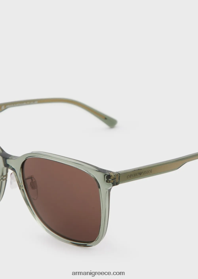 άνδρες Armani γυαλιά μαξιλαριού 4046R62369 πράσινος