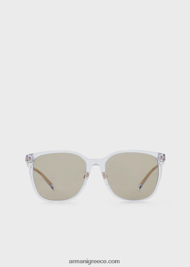 άνδρες Armani γυαλιά μαξιλαριού 4046R62370 διαφανής