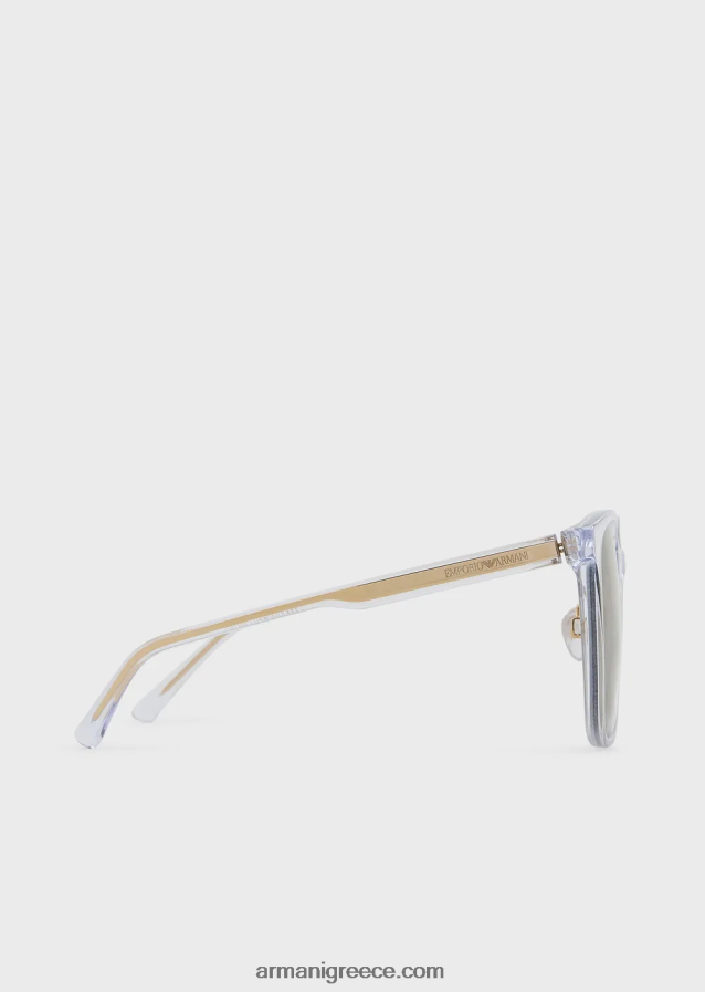 άνδρες Armani γυαλιά μαξιλαριού 4046R62370 διαφανής