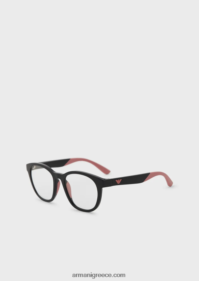 άνδρες Armani γυαλιά ηλίου junior σε σχήμα παντο με φακούς με κλιπ 4046R62338