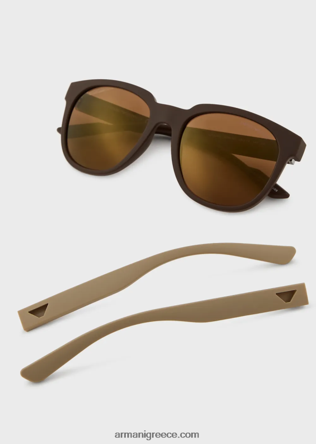 άνδρες Armani ποτήρια panto με εναλλάξιμους κροτάφους 4046R62284