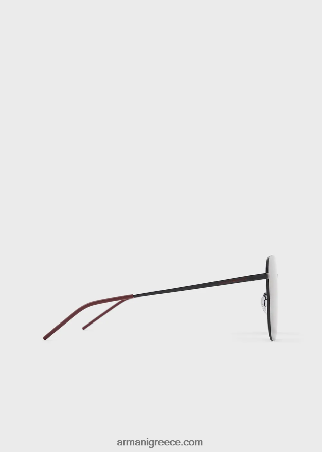 άνδρες Armani unisex τετράγωνα γυαλιά ηλίου 4046R62318