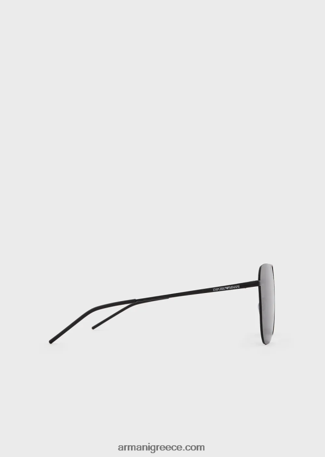 άνδρες Armani unisex τετράγωνα γυαλιά ηλίου 4046R62333 σκούρο γκρίζο