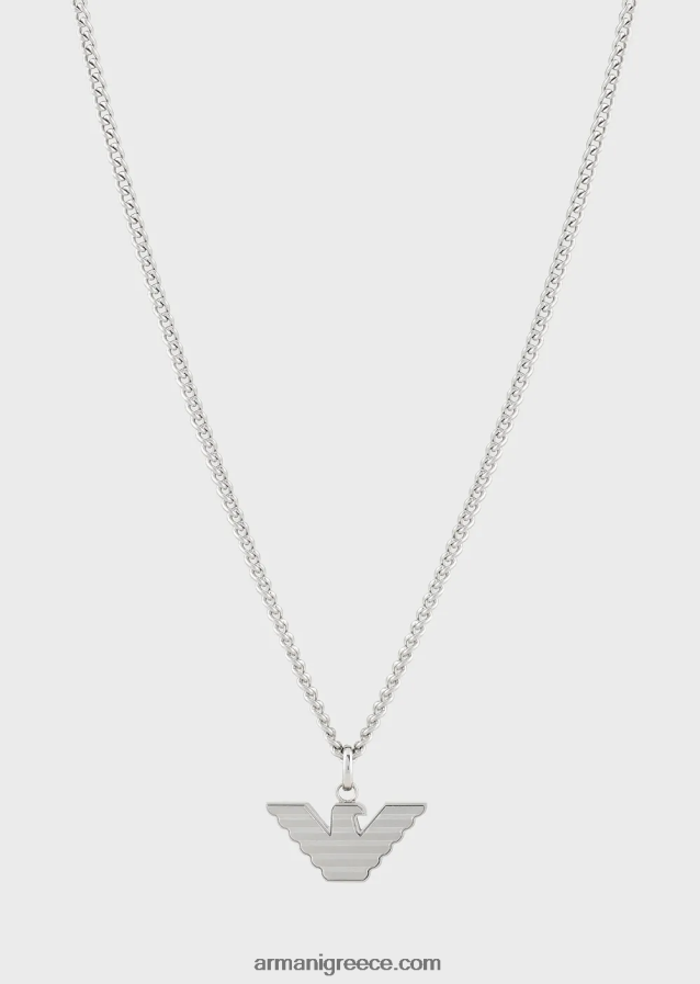 άνδρες Armani κολιέ από ανοξείδωτο ατσάλι 4046R62110