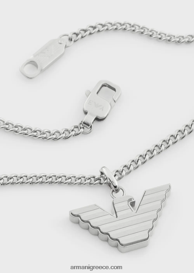 άνδρες Armani κολιέ από ανοξείδωτο ατσάλι 4046R62110