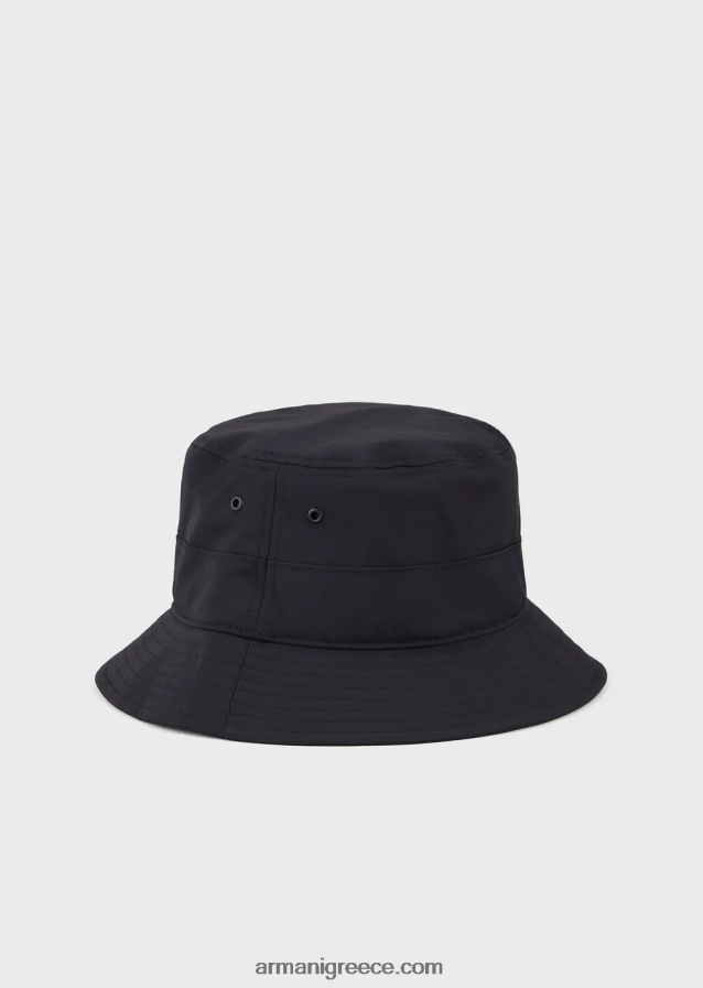 άνδρες Armani νάιλον κλος καπέλο πρώτης ανάγκης για ταξίδια 4046R62031 ναυτικό μπλε