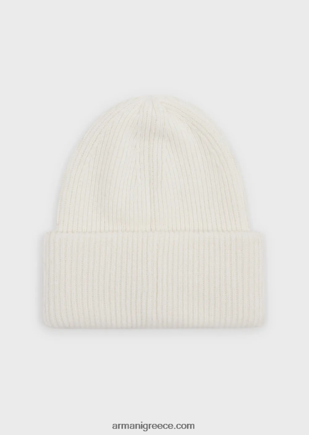 άνδρες Armani με ραβδώσεις, μάλλινη μπλούζα με λογότυπο 4046R62071