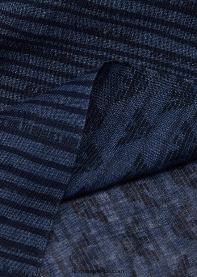 άνδρες Armani κλεφτά λευκών ειδών με φράση όλης της συλλογής 4046R62116 ναυτικό μπλε