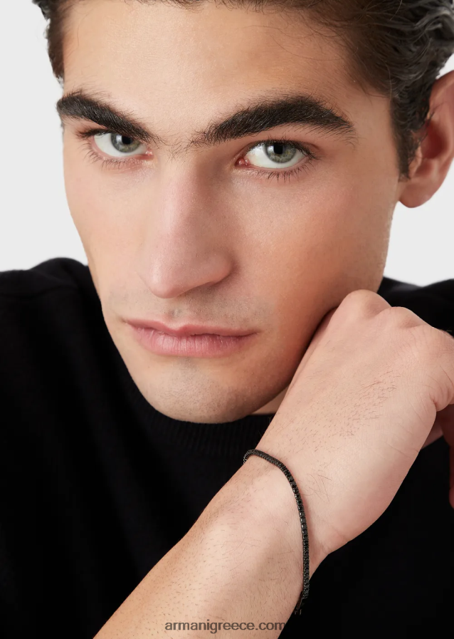 άνδρες Armani δαχτυλίδι από ανοξείδωτο ατσάλι 4046R62113