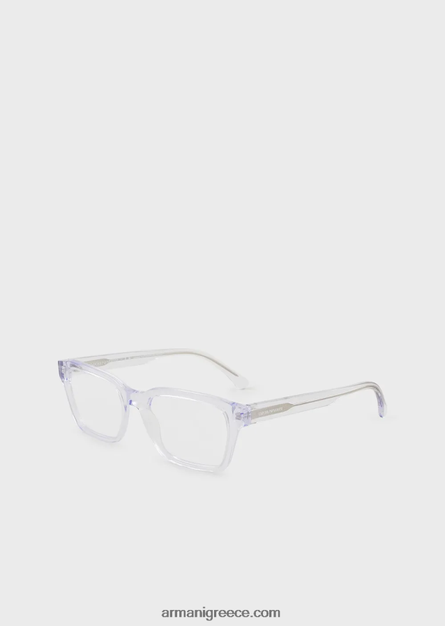 άνδρες Armani ορθογώνια ποτήρια 4046R62224 διαφανής