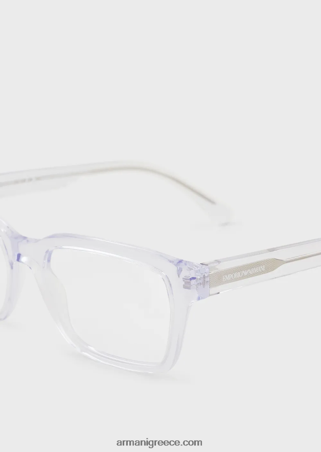 άνδρες Armani ορθογώνια ποτήρια 4046R62224 διαφανής