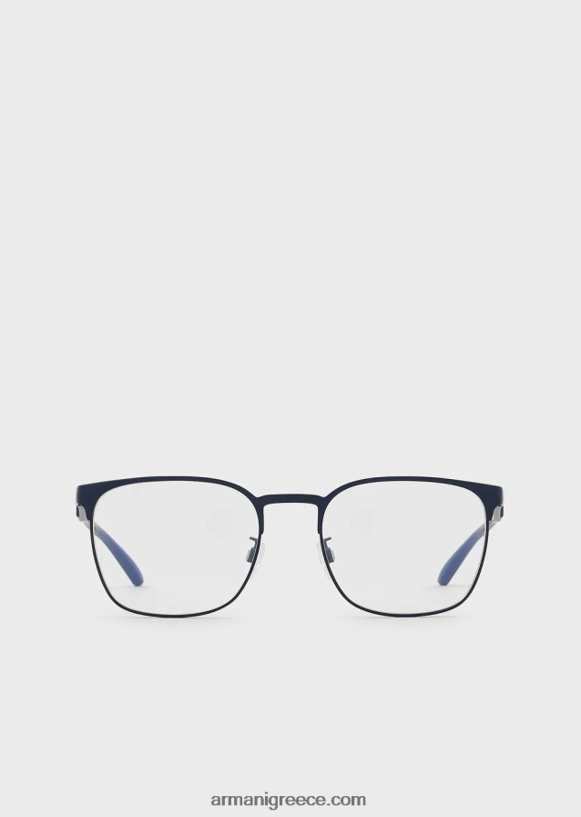 άνδρες Armani τετράγωνα ποτήρια 4046R62236 ναυτικό μπλε