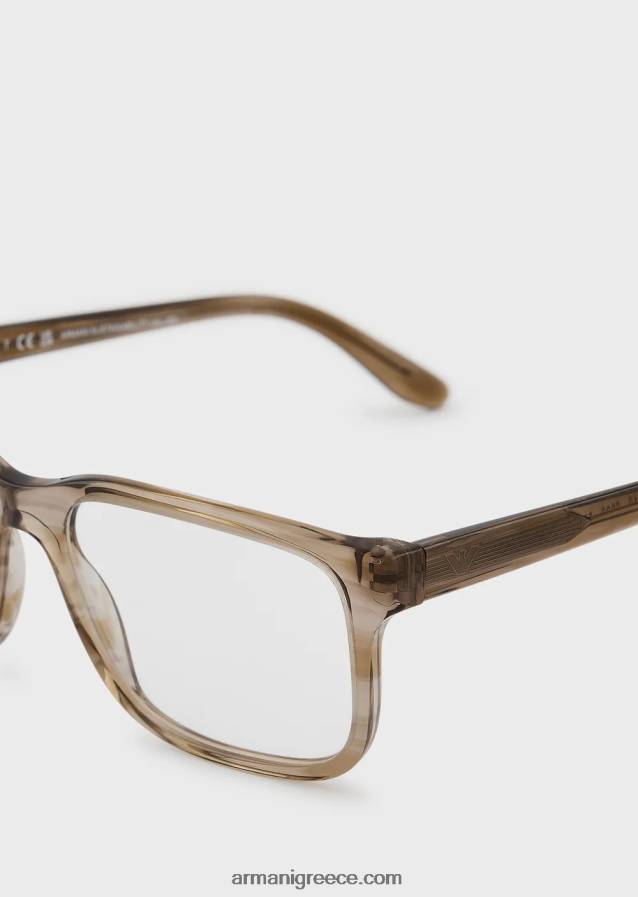 άνδρες Armani ορθογώνια ποτήρια 4046R62250