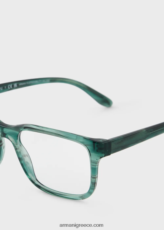 άνδρες Armani ορθογώνια ποτήρια 4046R62251