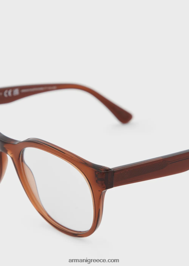 άνδρες Armani γυαλιά unisex σε σχήμα παντό 4046R62227