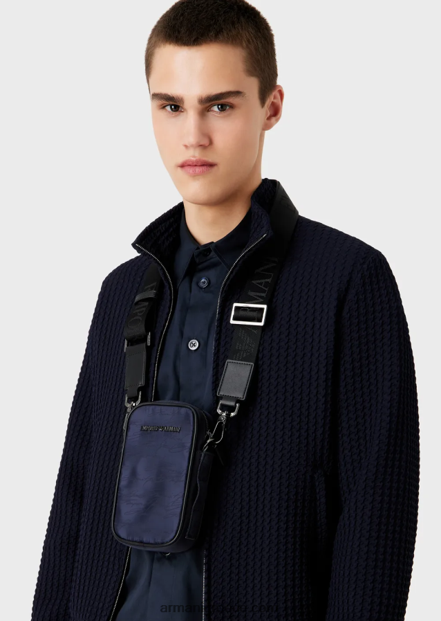 άνδρες Armani τεχνολογικά αξεσουάρ 4046R62217 ναυτικό μπλε