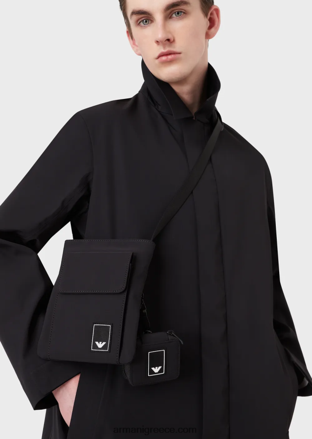 άνδρες Armani νάιλον θήκη για τα απαραίτητα για ταξίδια 4046R62220