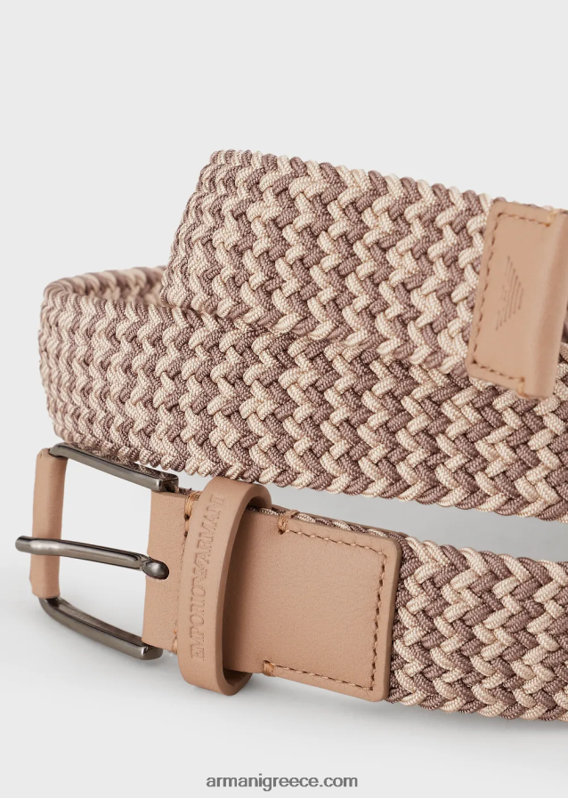 άνδρες Armani υφασμάτινη ζώνη 4046R62003