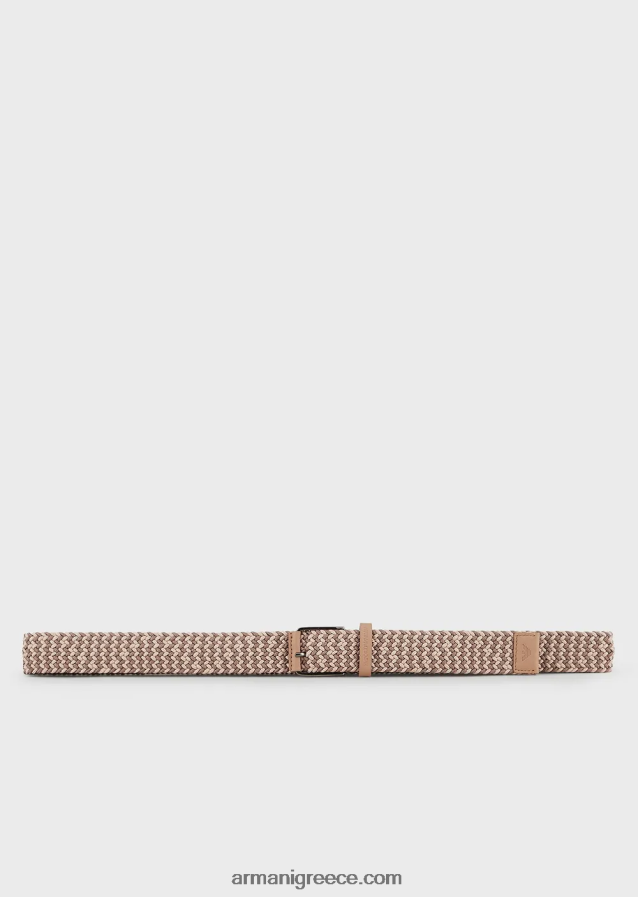άνδρες Armani υφασμάτινη ζώνη 4046R62003