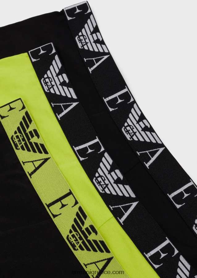 άνδρες Armani σλιπ μπόξερ με έντονο μονόγραμμα στη μέση 4046R61767 πρότυπο