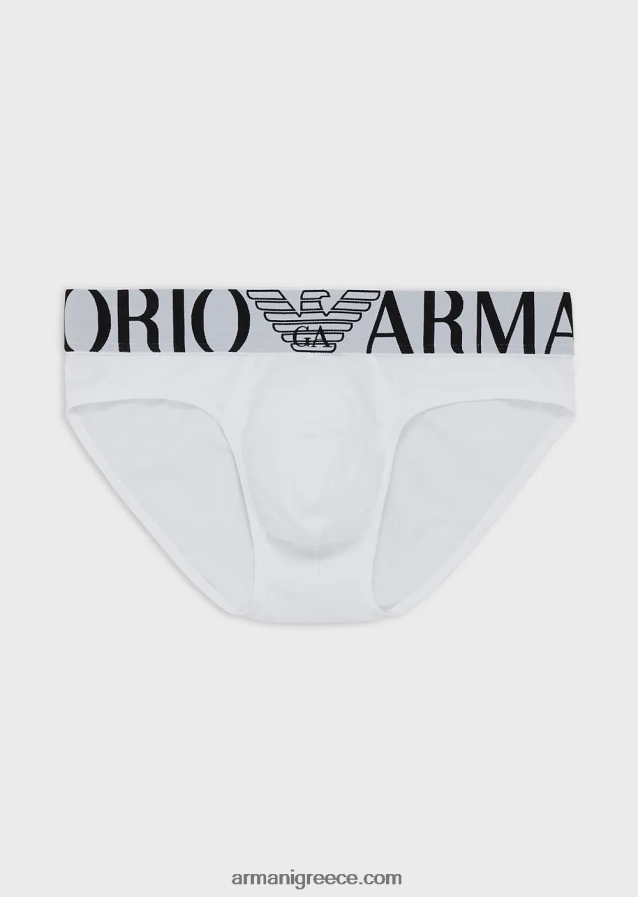 άνδρες Armani απαραίτητο σύντομο μεγαλόγο 4046R61791 άσπρο