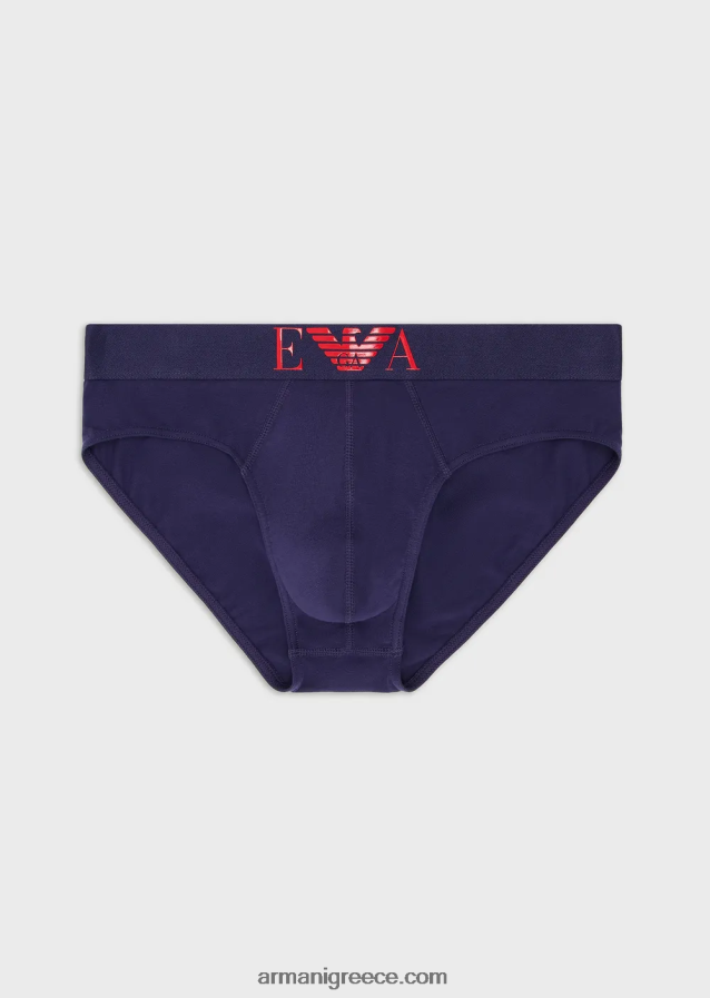 άνδρες Armani σλιπ με μεγάλο γυαλιστερό λογότυπο 4046R61795 τζην