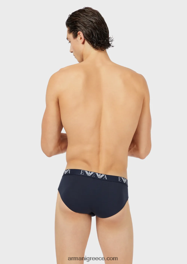 άνδρες Armani τριών σλιπ με βασικό μονόγραμμα λογότυπο 4046R61799 πολύχρωμο