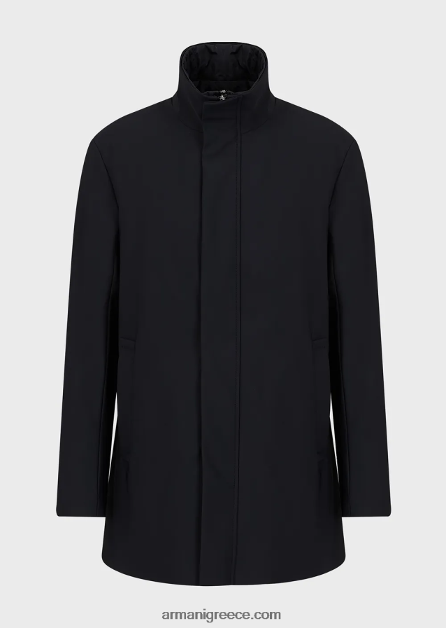 άνδρες Armani νάιλον καμπαρντίνα με αφαιρούμενο γιλέκο 4046R61340