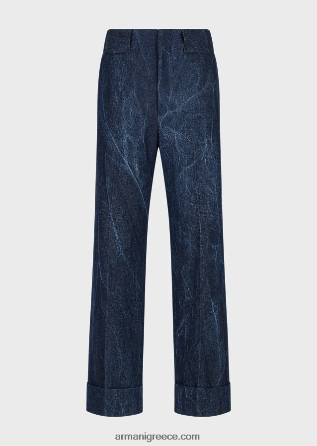 άνδρες Armani πέτρινο τζιν παντελόνι 4046R61371