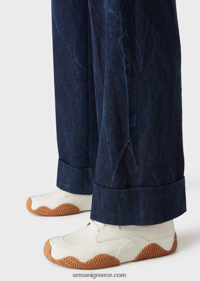 άνδρες Armani πέτρινο τζιν παντελόνι 4046R61371