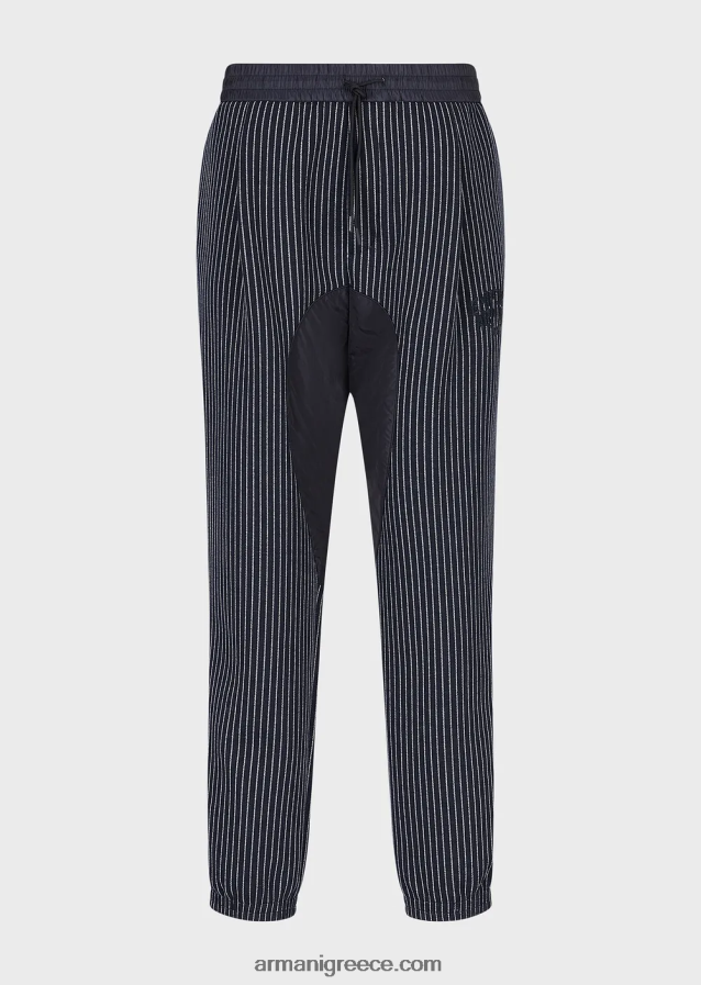 άνδρες Armani τζόγκερ με ρίγες 4046R61426