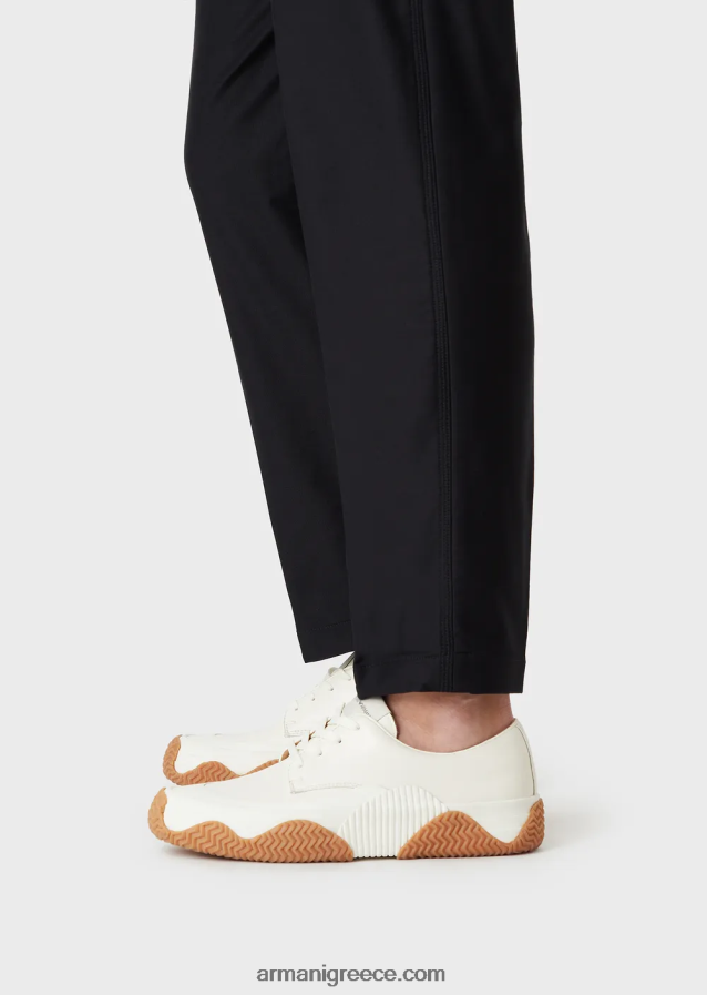 άνδρες Armani τζέρσεϊ chino με αποτέλεσμα τρικοτίνης 4046R61476 ναυτικό μπλε