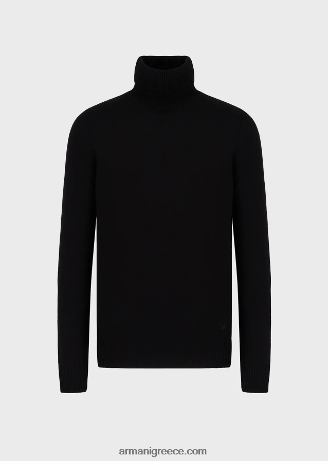 άνδρες Armani αγνό κασμίρι rollneck 4046R61284
