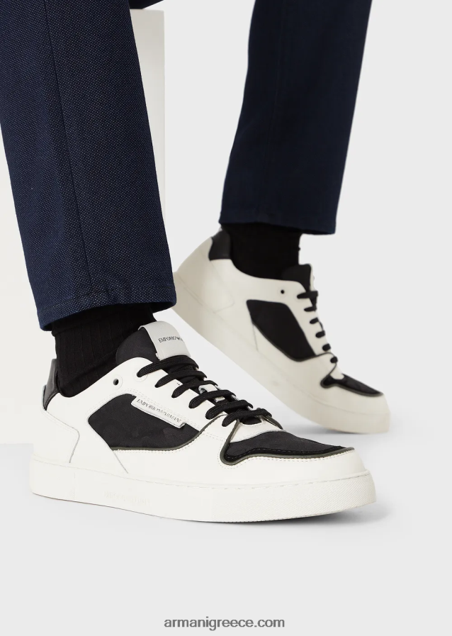 άνδρες Armani j06 slim-fit, βαμβακερό παντελόνι, armure 4046R61190 ναυτικό μπλε