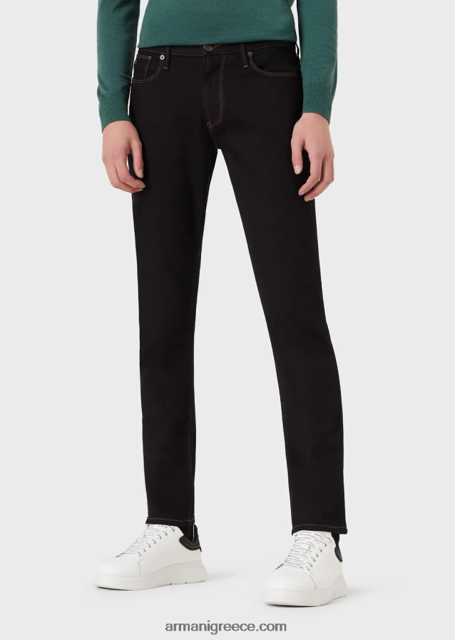 άνδρες Armani j06 slim-fit, comfort-τζιν τζιν twill 4046R61176