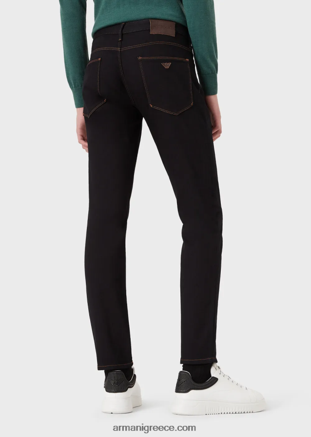 άνδρες Armani j06 slim-fit, comfort-τζιν τζιν twill 4046R61176