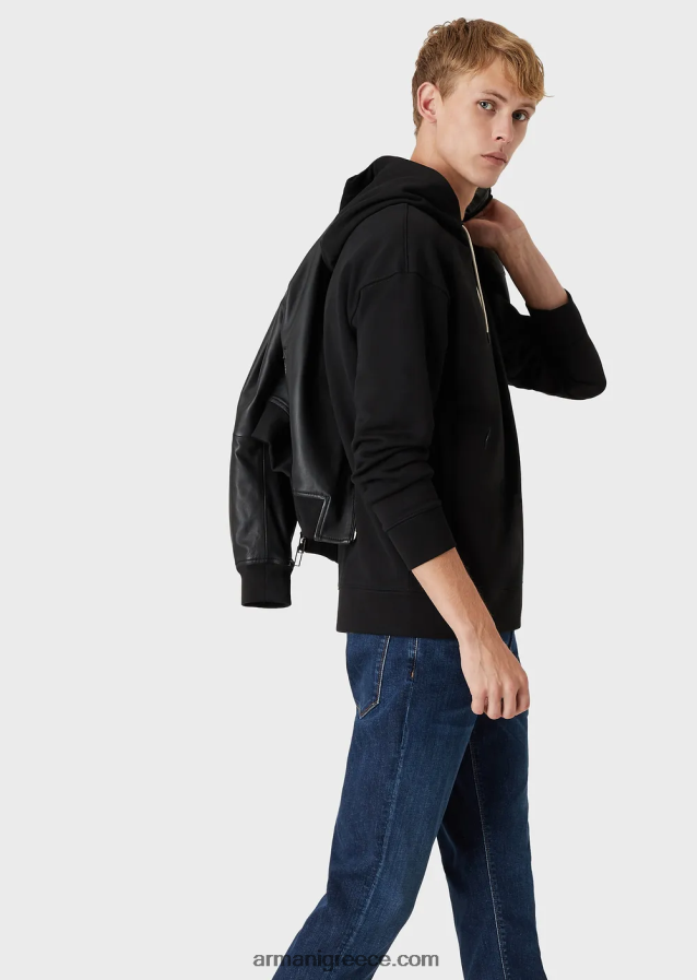 άνδρες Armani j06 slim-fit, πλυμένο, twill comfort-τζιν τζιν 4046R61179 τζην