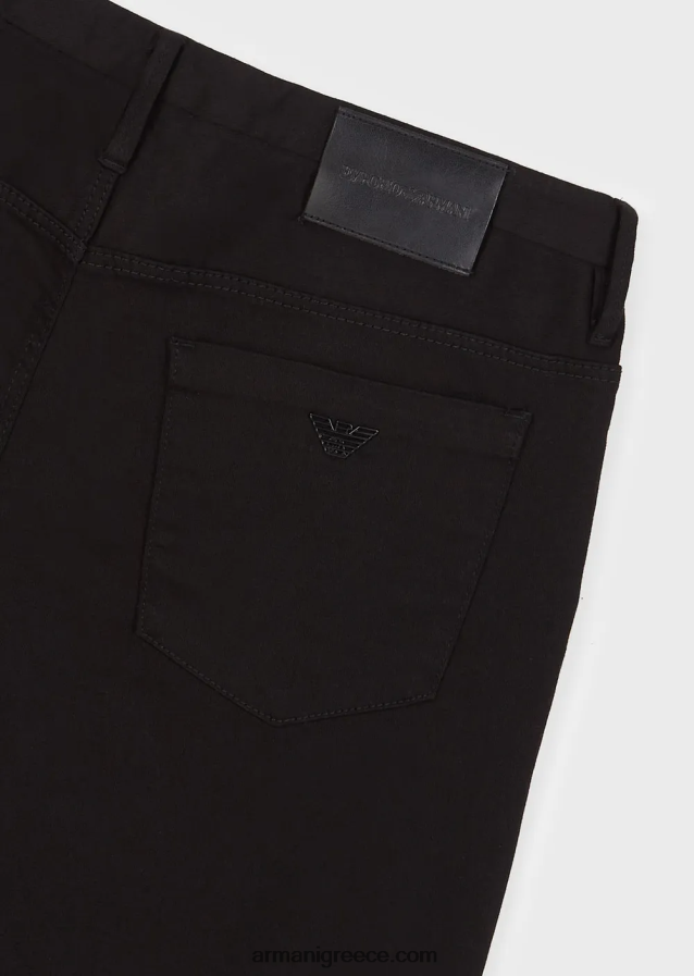 άνδρες Armani Τζιν τζιν j11 εξαιρετικά λεπτή και έξτρα άνεση 4046R61199 μαύρος