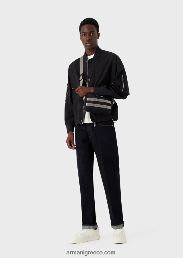 άνδρες Armani j72 loose-fit reactive blue τζιν τζιν 4046R61148 τζην