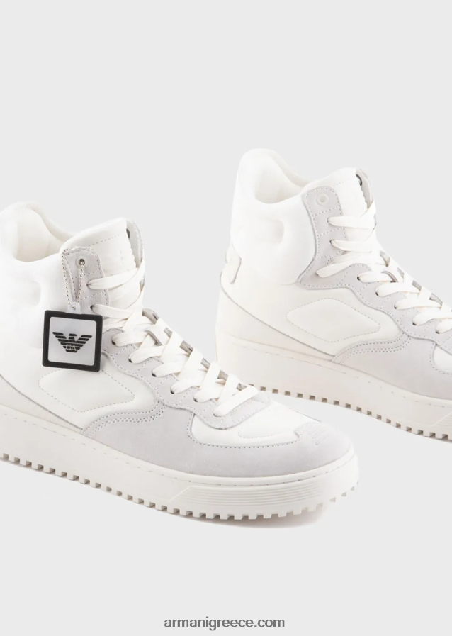 άνδρες Armani αθλητικά 4046R61871 άσπρο