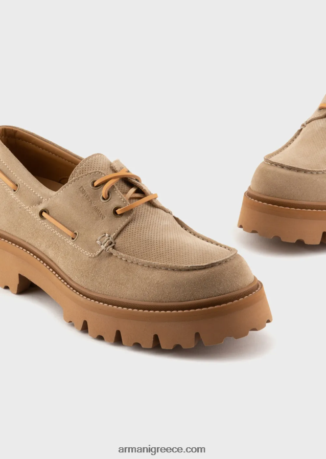 άνδρες Armani καστόρι με χοντρή σόλα 4046R61830