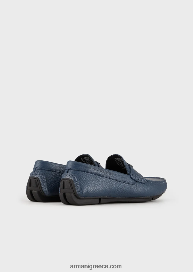 άνδρες Armani παπούτσια οδήγησης από δέρμα 4046R61842 avio