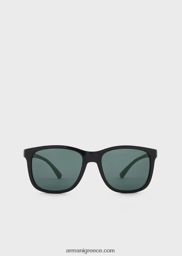 αγόρι Armani τετράγωνα γυαλιά ηλίου 4046R62489 μαύρος