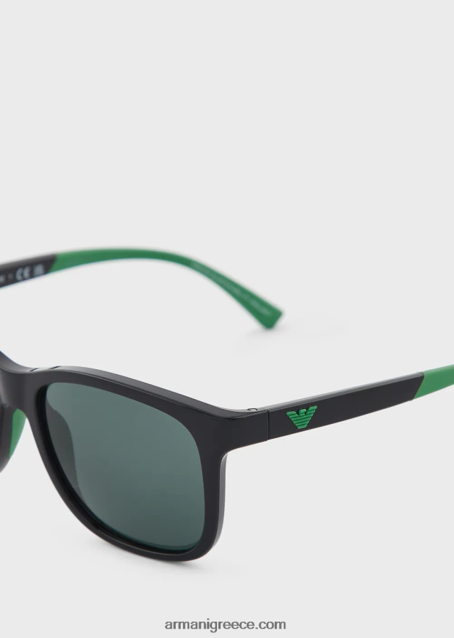 αγόρι Armani τετράγωνα γυαλιά ηλίου 4046R62489 μαύρος