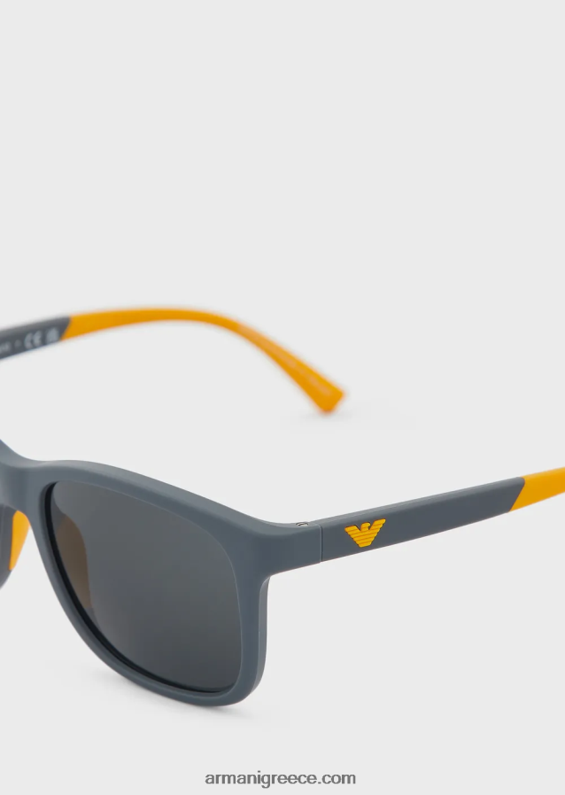αγόρι Armani τετράγωνα γυαλιά ηλίου 4046R62492 γκρί