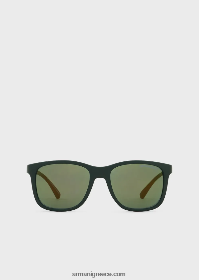 αγόρι Armani τετράγωνα γυαλιά ηλίου 4046R62497 verde scuro 1
