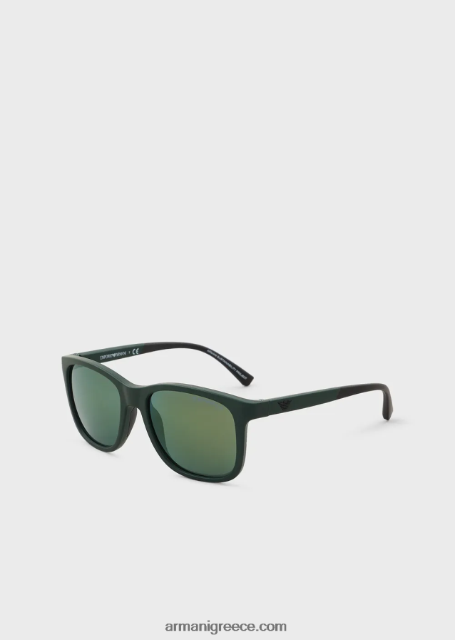 αγόρι Armani τετράγωνα γυαλιά ηλίου 4046R62497 verde scuro 1