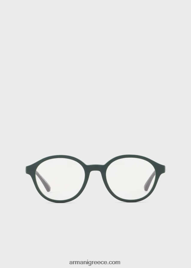 αγόρι Armani στρογγυλά γυαλιά 4046R62499 verde scuro 1