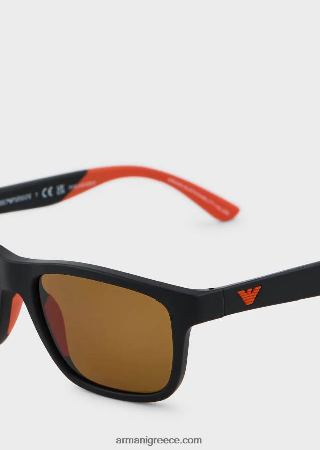 αγόρι Armani παιδικά γυαλιά ηλίου σε σχήμα μαξιλαριού 4046R62528