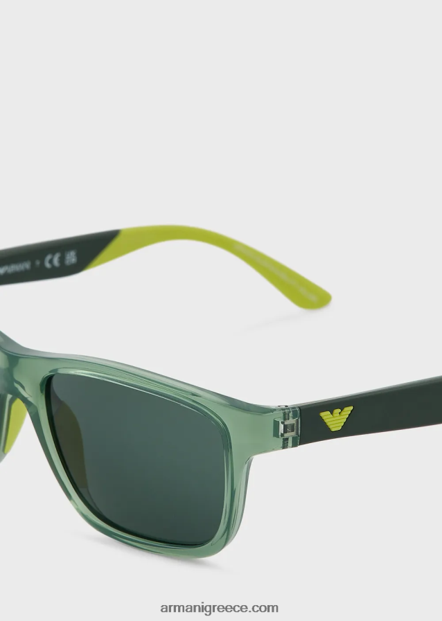 αγόρι Armani παιδικά γυαλιά ηλίου σε σχήμα μαξιλαριού 4046R62538